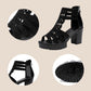 🌸50% de réduction pour une durée limitée💐Sandales antidérapantes à talons hauts pour femmes
