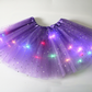 👗 50% DE RÉDUCTION ! ✨ Jupe Tutu LED Magique - Illumination Éclatante avec 8 Modes Lumineux, Parfaite pour Fêtes/Déguisements/Photos 💃🎉