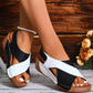 🔥Promotion du dernier jour 55% de réduction 🏖️Sandales orthopédiques à talons inclinés ultra confortables pour femmes