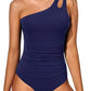 💥50 % de réduction👙Maillot de bain asymétrique pour femmes