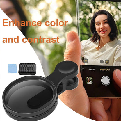🎁 Achetez-en 2, obtenez 1 GRATUIT ! 🔥 ⏳ Filtre polarisant circulaire à clip ultra fin 📷✨