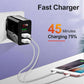 Chargeur de téléphone à trois ports USB