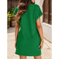 ✨Vente Flash 49% de réduction💃Robes amples pour femmes avec manches roulées et poches