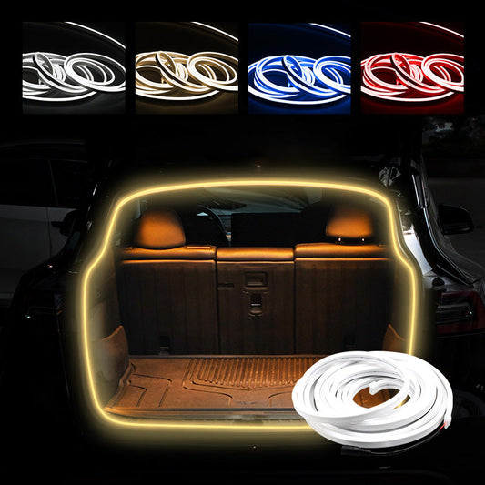 🎁🎁 Joli cadeau & 🚗  Bagage de voiture décoratif lumière bande lumineuse