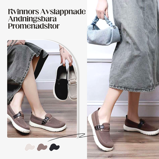 Chaussures de Marche Relaxantes et Respirantes pour Femmes