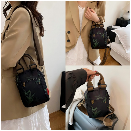 👜Mode femme Imprimé Sac à bandoulière multicouche💕