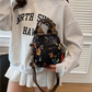 👜Mode femme Imprimé Sac à bandoulière multicouche💕
