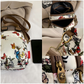 👜Mode femme Imprimé Sac à bandoulière multicouche💕