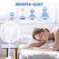 📢🍃✨ PROMO -50% ! Mini Ventilateur Flexible Enfichable – 360° Ajustable, Silencieux & Diffusion de Parfum (220V, 36 dB)