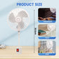 📢🍃✨ PROMO -50% ! Mini Ventilateur Flexible Enfichable – 360° Ajustable, Silencieux & Diffusion de Parfum (220V, 36 dB)