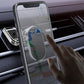 Support magnétique pliable de téléphone en alliage pour voiture