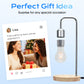 Lampe à lévitation magnétique avec chargeur de téléphone sans fil 15 W