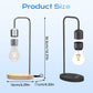 Lampe à lévitation magnétique avec chargeur de téléphone sans fil 15 W