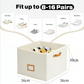 Boîte de Rangement pour Chaussures en Tissu Pliable
