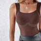 Débardeur galbant avec soutien-gorge intégré