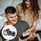 Réveil créatif en forme de moto