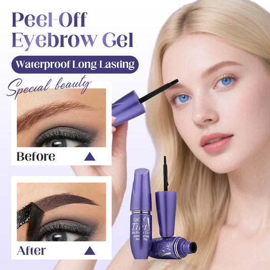 Gel à sourcils imperméable et longue tenue à décoller