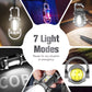 💡 Lampe de poche porte-clés rechargeable – 7 modes, étanche & ultra-puissante, plus légère qu’une clé ! 🔑