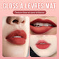 Gloss à lèvres mat léger et longue tenue