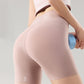 Short d'Entraînement à Taille Haute Relevé de Fesses pour Femme