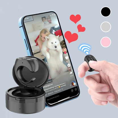 Contrôleur Sans Fil Intelligent à Doigt pour Selfies, Vidéos Courtes et Livres Électroniques