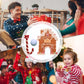 📢50% DE RÉDUCTION🎅Set de Golf Gingerbread✨Le Jeu de Noël Idéal !
