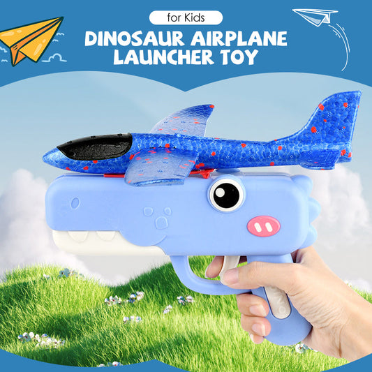 Jouet lance-avions en forme de dinosaure pour enfants