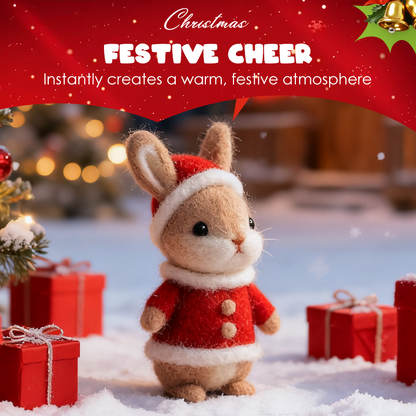 Handcrafted Felt Christmas Friends Ornament