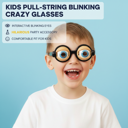 Lunettes clignotantes rigolotes à tirer pour enfants
