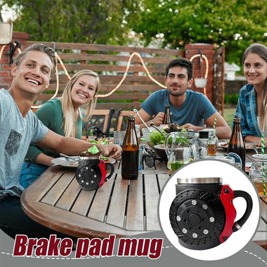 Mug au design humoristique sur les freins