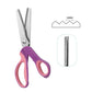 Ciseaux multifonctions en zigzag, ciseaux dentelés✂️🧵