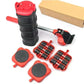 🏠🔧 50 % DE RÉDUCTION ! Kit de levage et de déplacement de meubles ultra-résistant – coussins de levage + barres de levier, antidérapant et respectueux des sols – soulève jusqu'à XX kg, idéal pour les déménagements et les déplacements de meubles ✨
