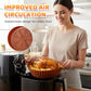🍟🍳 PROMO FLASH : 50% DE RÉDUCTION ! Moule en Silicone Réutilisable pour Air Fryer – Anti-Adhésif, Rainures Anti-Graisse & Lavable, Sans BPA (Jusqu'à 240°C) for une Cuisson Croustillante et un Panier Toujours Impeccable ✨