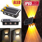 ☀️💡 50% de réduction ! Applique murale solaire – Éclairez votre extérieur sans câbles ni facture d’électricité
