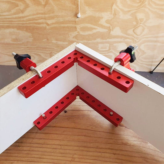 📐50% DE RÉDUCTION🔧Jeu d'équerres de serrage en aluminium aéronautique – Positionnement précis à 90°, Durables & Polyvalent🛠️