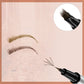 Stylo à sourcils liquide imperméable 2-en-1