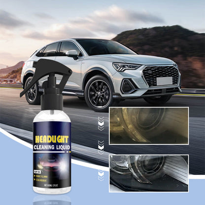 Produit de nettoyage et de restauration pour phares de voiture