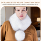 🧣 50% DE RÉDUCTION! ❄️ Écharpe en Fausse Fourrure avec Fermeture Magnétique – Douce, Chaud et Élégant Design pour l‘Hiver ⛄