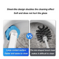 Ensemble de brosses de toilettes jetables avec 18 recharge
