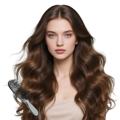 👍🔥Brosse démêlante volumatrice sèche et humide