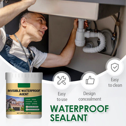 Mastic d'étanchéité transparent et imperméable pour la réparation des fuites