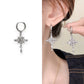 💎 60% DE RÉDUCTION ! 💎 Ensemble Collier et Boucles d'Oreilles Croix Étoilée – Zircons Brillants & Hypoallergénique (Or/Argent) 🌟