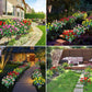 💐50% DE RÉDUCTION! ☀️ Lumière Solaire sur Piquet de Fleur d'Azalée de Simulation – Étanche, Automatique & Parfaite pour le Jardin 🏡