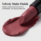 Rouge à lèvres mat waterproof sans transfert