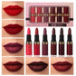 Rouge à lèvres mat waterproof sans transfert