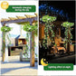 🌿☀️ -50%！Lampe solaire suspendue effet herbe – Lumière chaude et tamisée, ambiance féerique pour le jardin, la terrasse ou le balcon, sans fil ni pile 🍃🏡