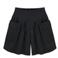 Short de plage décontracté pour femme avec ceinture élastique