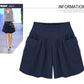 Short de plage décontracté pour femme avec ceinture élastique