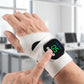 🖐️🎁🔥 PROMO -50% ! Appareil de Massage Électrique pour Poignet – 8 Modes, 30 Niveaux, Rechargeable (Blanc/Bleu)