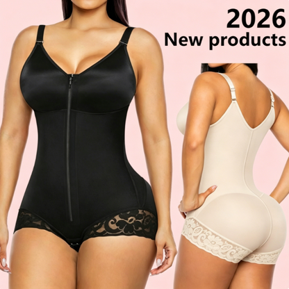 ✨ PROMO LIMITÉE -50% ! Body Gainant Sculptant à Fermeture Éclair – Ventre Plat & Taille Affinée 🩱